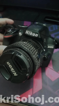 NIKON D3200 + 18-55mm lens